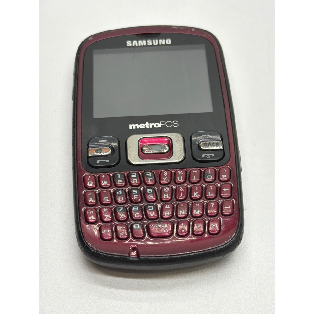 Samsung Freeform III SCH-R380 MetroPCS Red QWERTY Keyboard Cell Phone Parts
